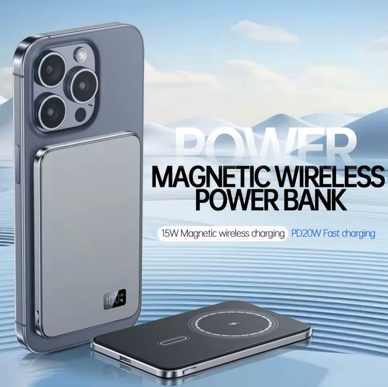 Magnetic Portable Charger
